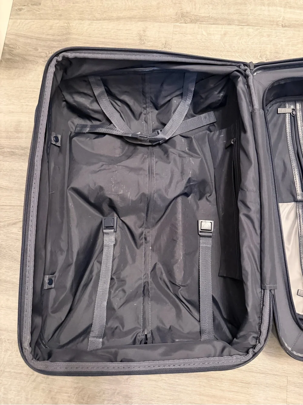 BEIS Navy Hard-Shell Carry-On Bag